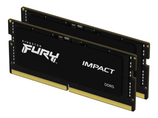 Kingston FURY Impact DDR5 32GB kit 6400MHz CL38 On-die ECC SO-DIMM 262-PIN