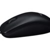 Logitech B100 Optisk Kabling Sort