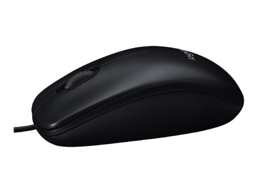 Logitech B100 Optisk Kabling Sort