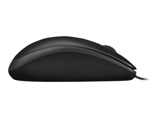 Logitech B100 Optisk Kabling Sort