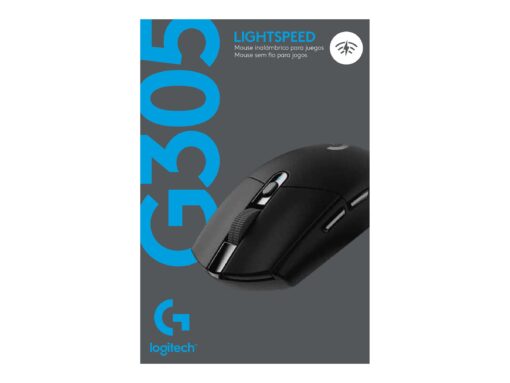 Logitech G305 Optisk Trådløs Sort