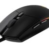 Logitech Gaming Mouse G102 LIGHTSYNC Optisk Kabling Sort