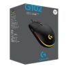 Logitech Gaming Mouse G102 LIGHTSYNC Optisk Kabling Sort