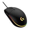 Logitech Gaming Mouse G203 LIGHTSYNC Optisk Kabling Sort