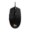 Logitech Gaming Mouse G203 LIGHTSYNC Optisk Kabling Sort