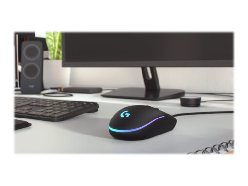 Logitech Gaming Mouse G203 LIGHTSYNC Optisk Kabling Sort