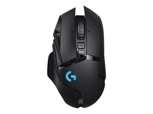 Logitech Gaming Mouse G502 (Hero) Optisk Trådløs Kabling Sort