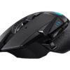 Logitech Gaming Mouse G502 (Hero) Optisk Trådløs Kabling Sort