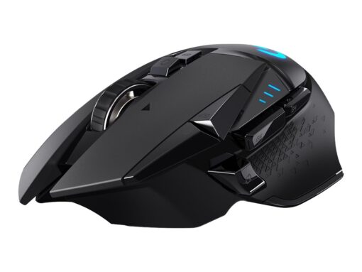 Logitech Gaming Mouse G502 (Hero) Optisk Trådløs Kabling Sort