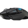 Logitech Gaming Mouse G502 (Hero) Optisk Trådløs Kabling Sort