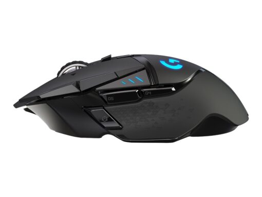 Logitech Gaming Mouse G502 (Hero) Optisk Trådløs Kabling Sort