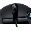 Logitech Hyperion Fury G402 Kabling Sort