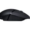 Logitech Hyperion Fury G402 Kabling Sort