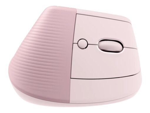 Logitech Lift Vertical Ergonomic Mouse Optisk Trådløs Pink