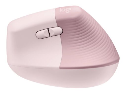 Logitech Lift Vertical Ergonomic Mouse Optisk Trådløs Pink