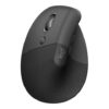 Logitech Lift Vertical Ergonomic Mouse Optisk Trådløs Sort