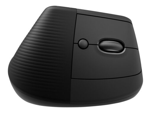 Logitech Lift Vertical Ergonomic Mouse Optisk Trådløs Sort