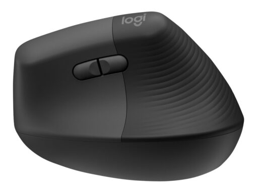 Logitech Lift Vertical Ergonomic Mouse Optisk Trådløs Sort