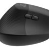 Logitech Lift Vertical Ergonomic Mouse Optisk Trådløs Sort