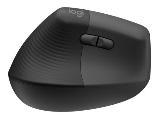 Logitech Lift Vertical Ergonomic Mouse Optisk Trådløs Sort