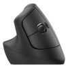 Logitech Lift Vertical Ergonomic Mouse Optisk Trådløs Sort