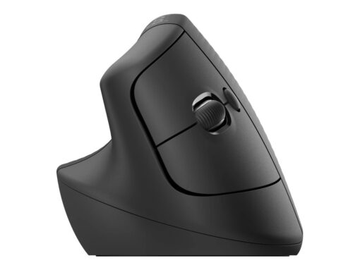 Logitech Lift Vertical Ergonomic Mouse Optisk Trådløs Sort