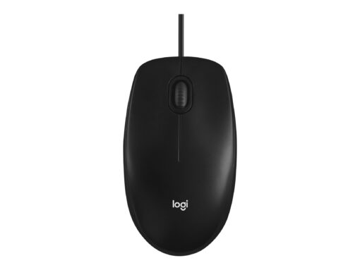 Logitech M100 Optisk Kabling Hvid