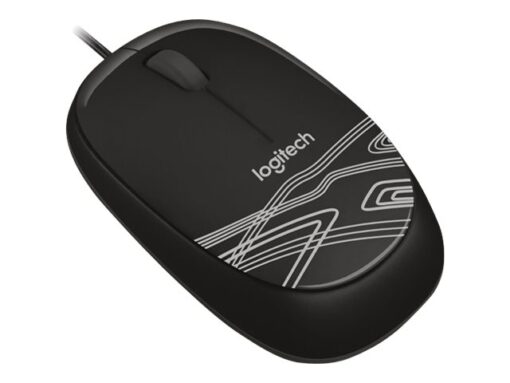 Logitech M105 Optisk Kabling Sort