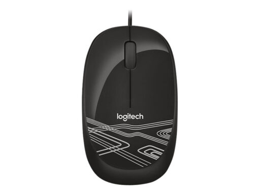 Logitech M105 Optisk Kabling Sort