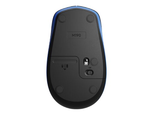 Logitech M190 Optisk Trådløs Blå