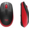 Logitech M190 Optisk Trådløs Rød