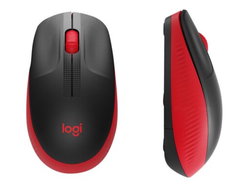 Logitech M190 Optisk Trådløs Rød