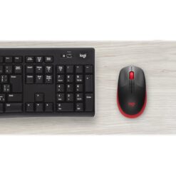 Logitech M190 Optisk Trådløs Rød