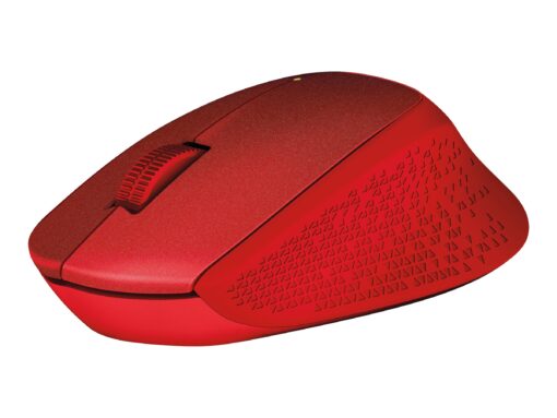 Logitech M330 SILENT PLUS Mekanisk Trådløs Rød