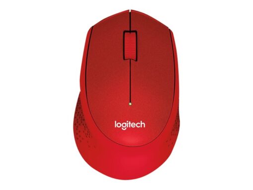 Logitech M330 SILENT PLUS Mekanisk Trådløs Rød