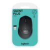 Logitech M330 SILENT PLUS Mekanisk Trådløs Sort