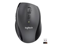 Logitech Marathon M705 Laser Trådløs Sort Grå Eco pack