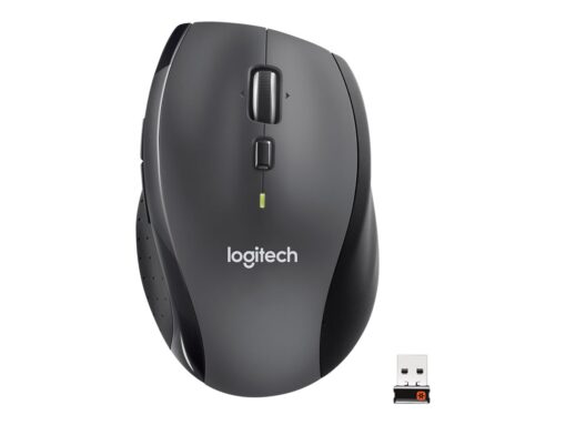 Logitech Marathon M705 Laser Trådløs Sort Grå Eco pack