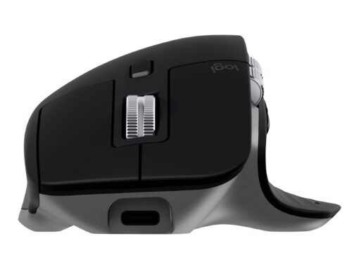 Logitech Master Series MX Master 3S for Mac Optisk Trådløs Sort Grå