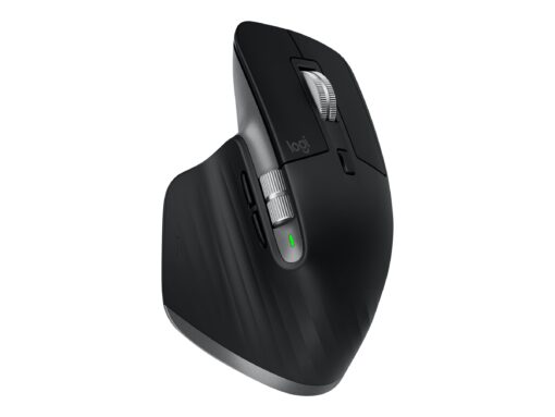 Logitech Master Series MX Master 3S for Mac Optisk Trådløs Sort Grå