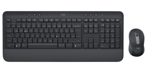 Logitech MK650 Combo For Business Nordisk Tastatur og mus-sæt