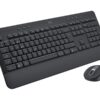 Logitech MK650 Combo For Business Nordisk Tastatur og mus-sæt