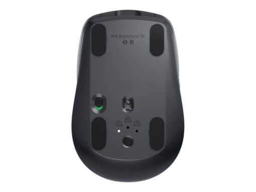 Logitech MX Anywhere 3S - Graphite - Mus - Optisk - 6 knapper - Sort