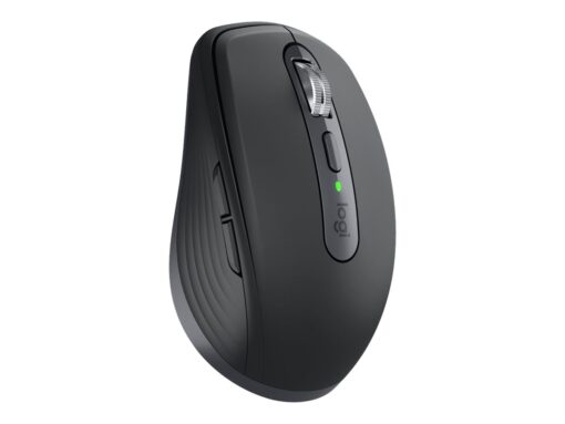 Logitech MX Anywhere 3S - Graphite - Mus - Optisk - 6 knapper - Sort