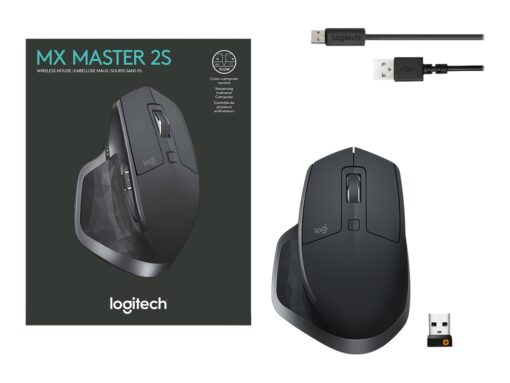 Logitech MX Master 2S Laser Trådløs Sort