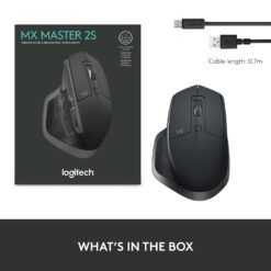 Logitech MX Master 2S trådløs mus (sort)