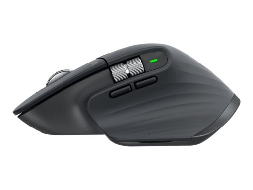 Logitech MX Master 3S Performance Wireless Mouse Optisk Trådløs Sort