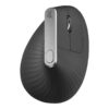 Logitech MX Vertical Optisk Trådløs Kabling Sort