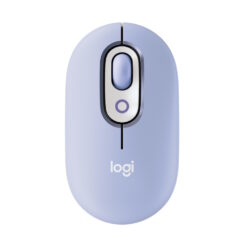 Logitech POP med Emoji knap Optisk trådløs mus lilla