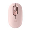 Logitech POP med Emoji knap Optisk trådløs mus Pink